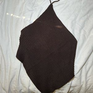 Knitted Halter Top